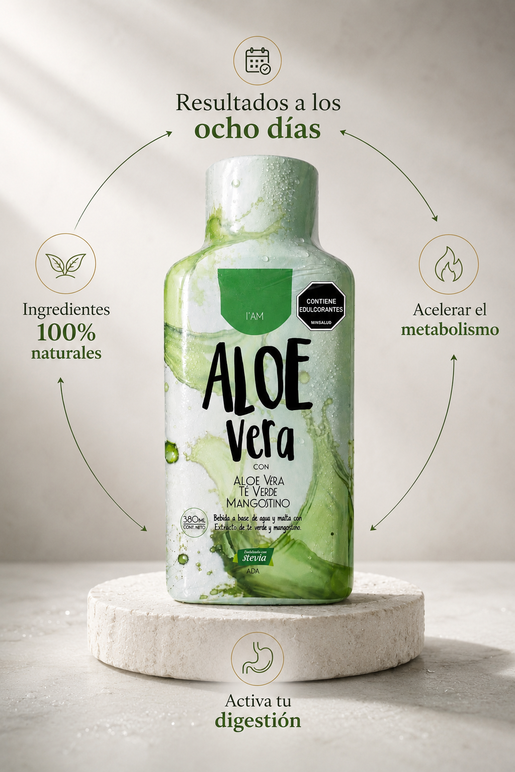 Shot concentrado Aloe Vera 380ml