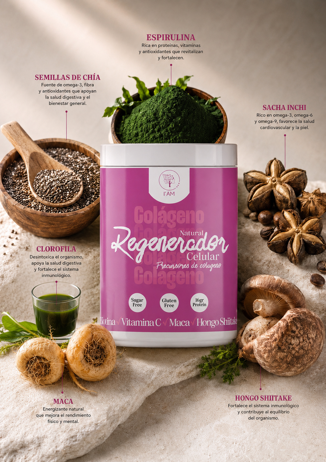 Colágeno Regenerador Celular 800g
